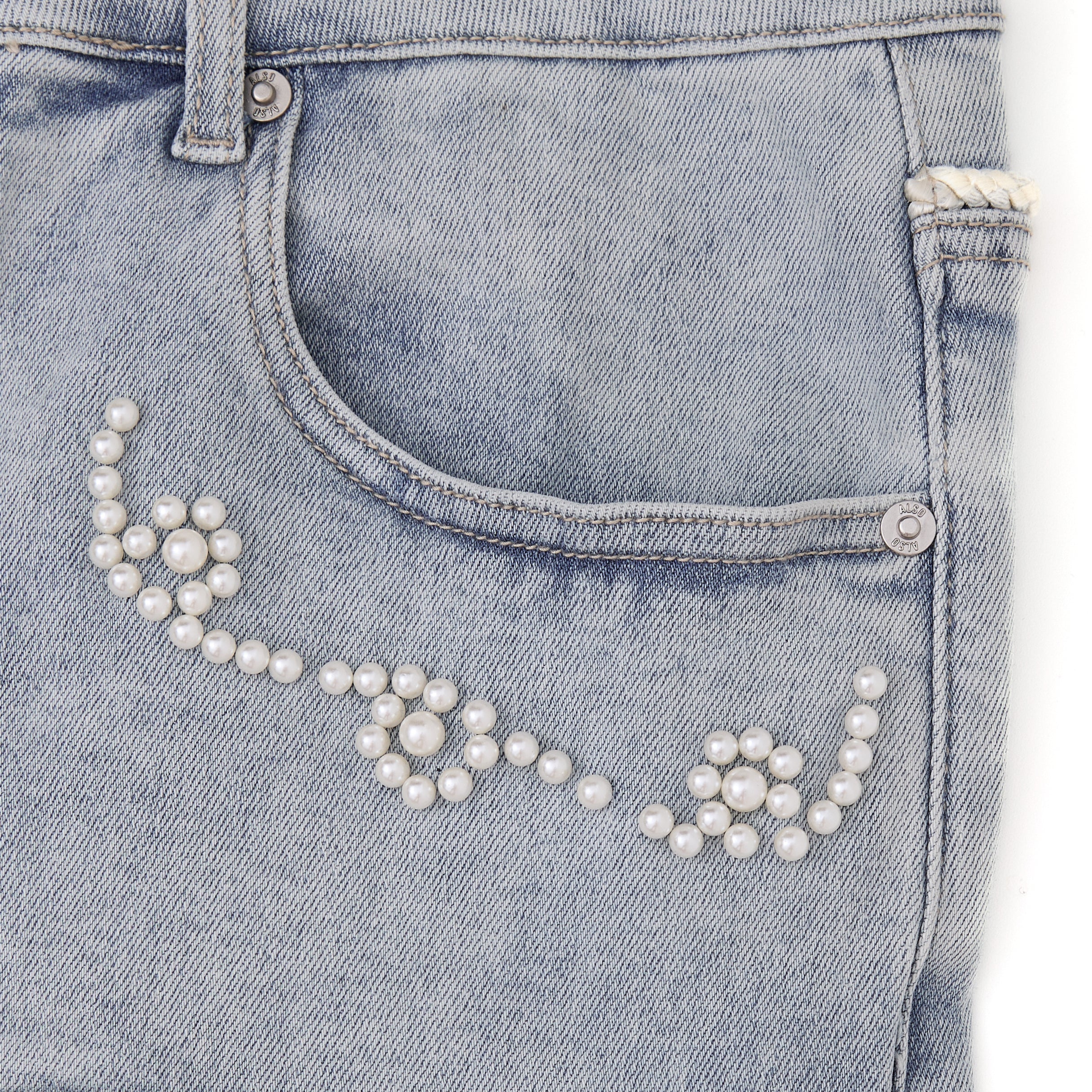 Belfort Denim Jorts - Light Blue Belfort Denim Jorts - Light Blue