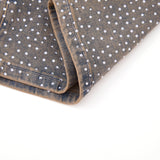 Solomon Rhinestone Denim Jorts - Light Blue Solomon Rhinestone Denim Jorts - Light Blue