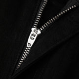 Solomon Rhinestone Denim Jorts - Black Solomon Rhinestone Denim Jorts - Black