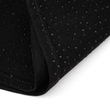 Solomon Rhinestone Denim Jorts - Black Solomon Rhinestone Denim Jorts - Black