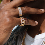 Diamond Cuban Link Ring Diamond Cuban Link Ring