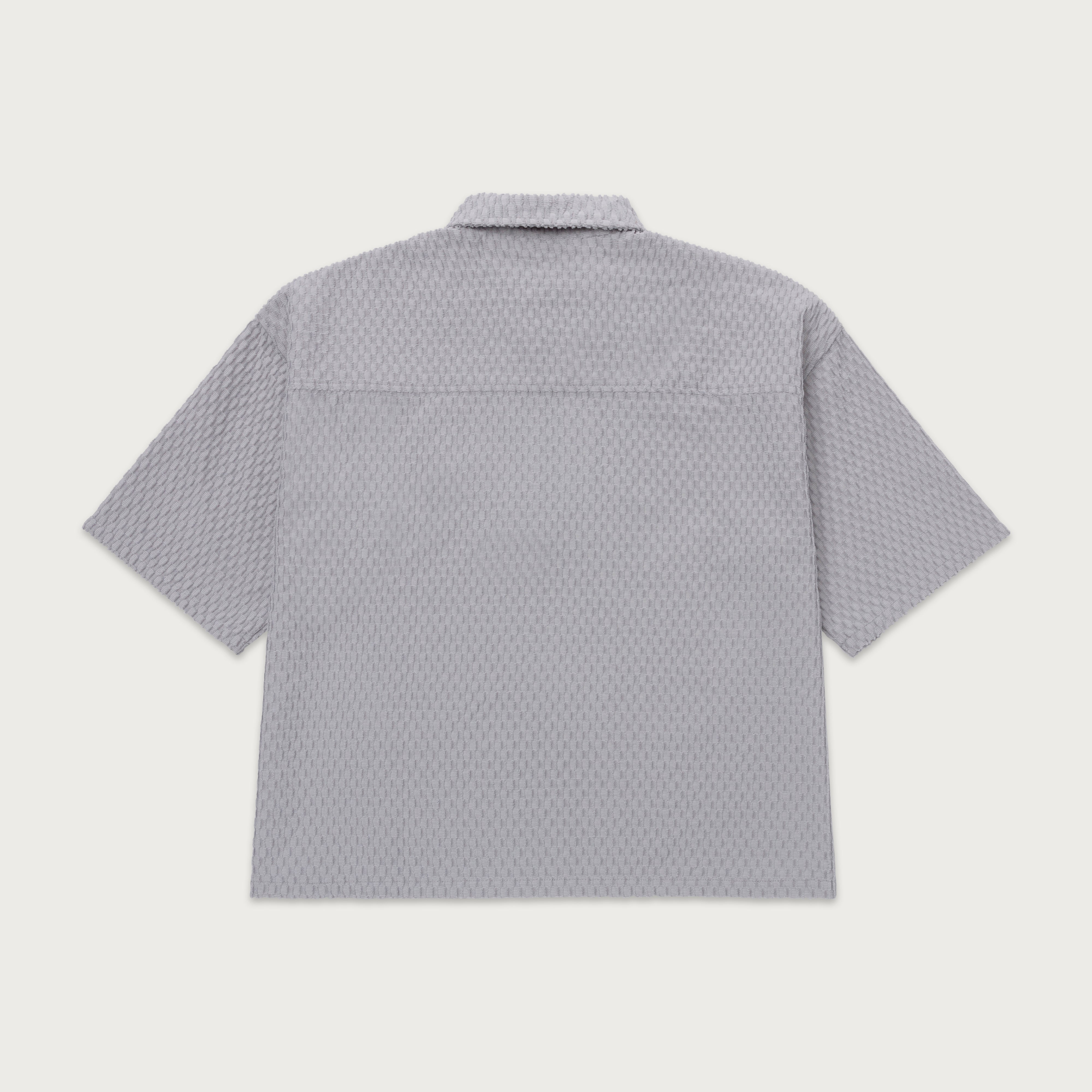 Textured Knit Qtr Zip - Grey Textured Knit Qtr Zip - Grey