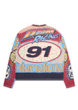 MX Racing Jersey - Tan/Blue/Multi MX Racing Jersey - Tan/Blue/Multi