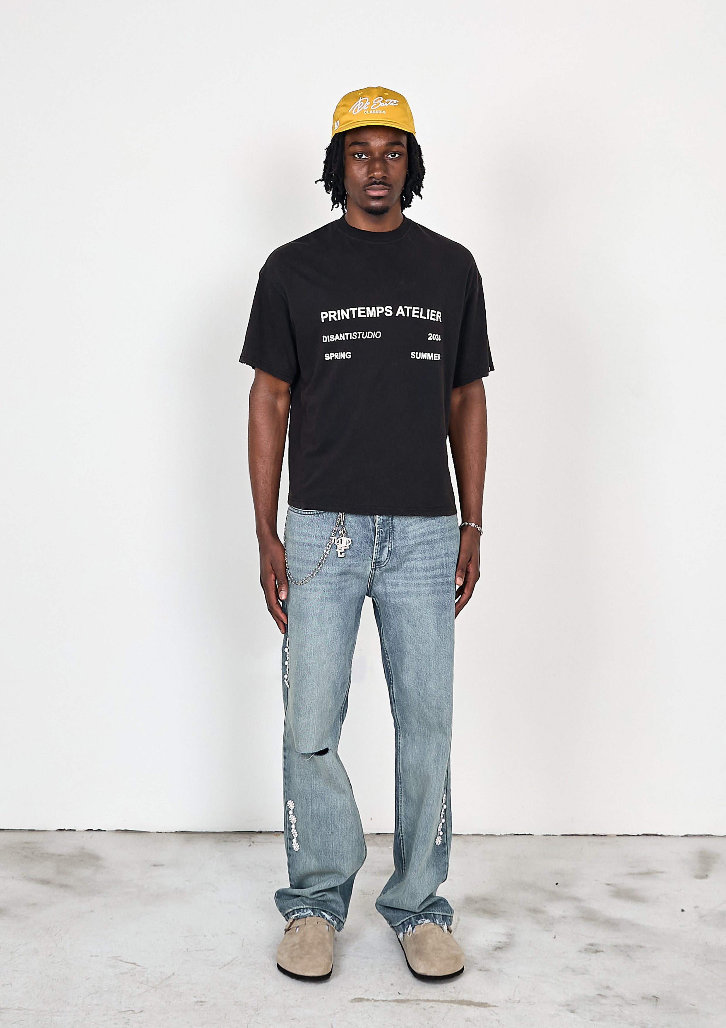 Printemps Tee - Faded Black Printemps Tee - Faded Black