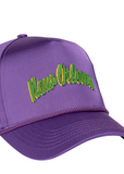 NOLA Souvenir Hat (Purple Satin) NOLA Souvenir Hat (Purple Satin)