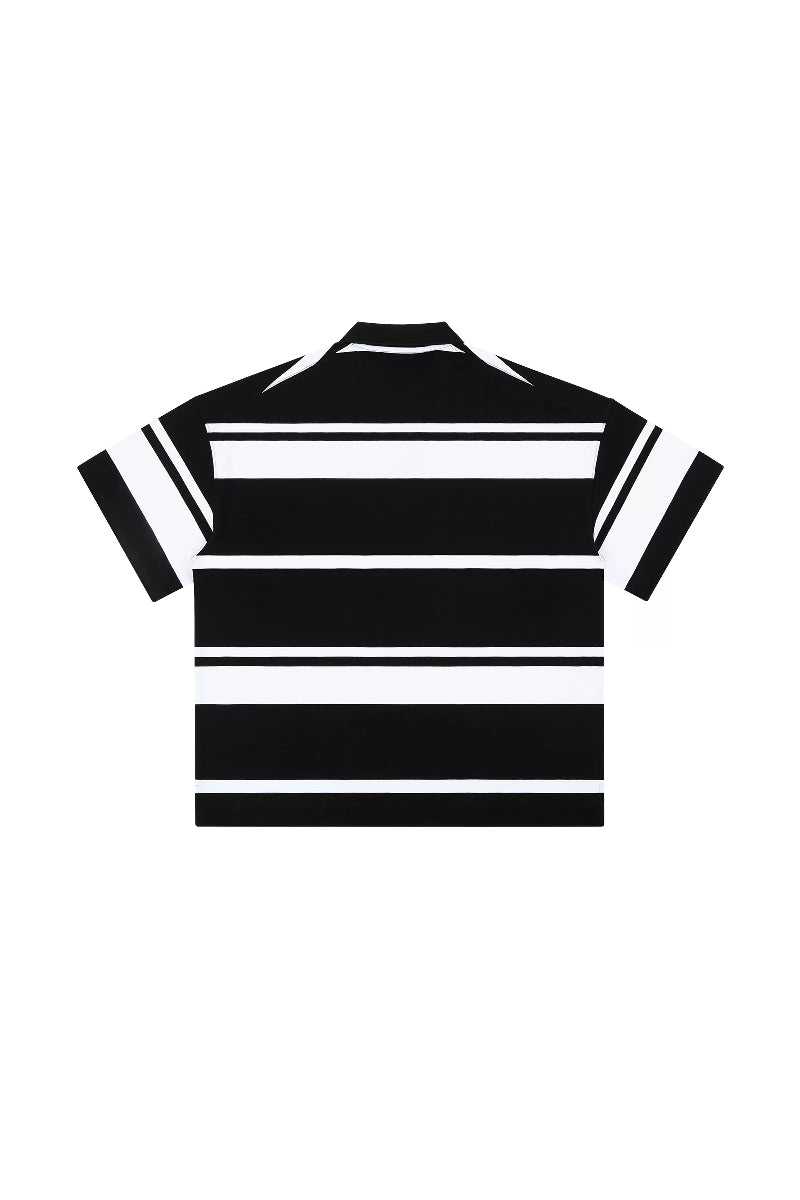Heavyweight Striped Polo Shirt Heavyweight Striped Polo Shirt
