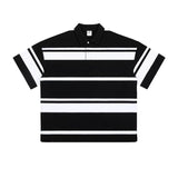 Heavyweight Striped Polo Shirt Heavyweight Striped Polo Shirt