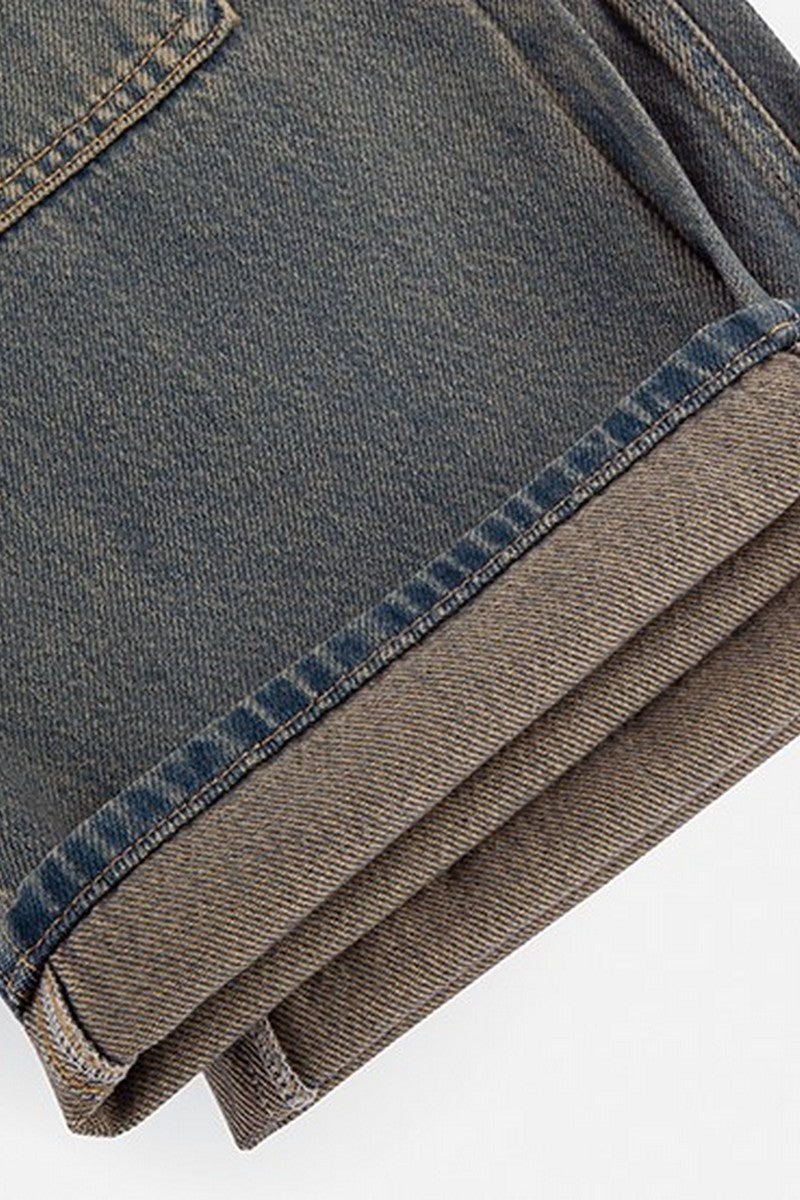 Washed Flare Work Jeans Washed Flare Work Jeans