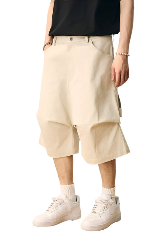 Pleated Paratrooper Utility Pants