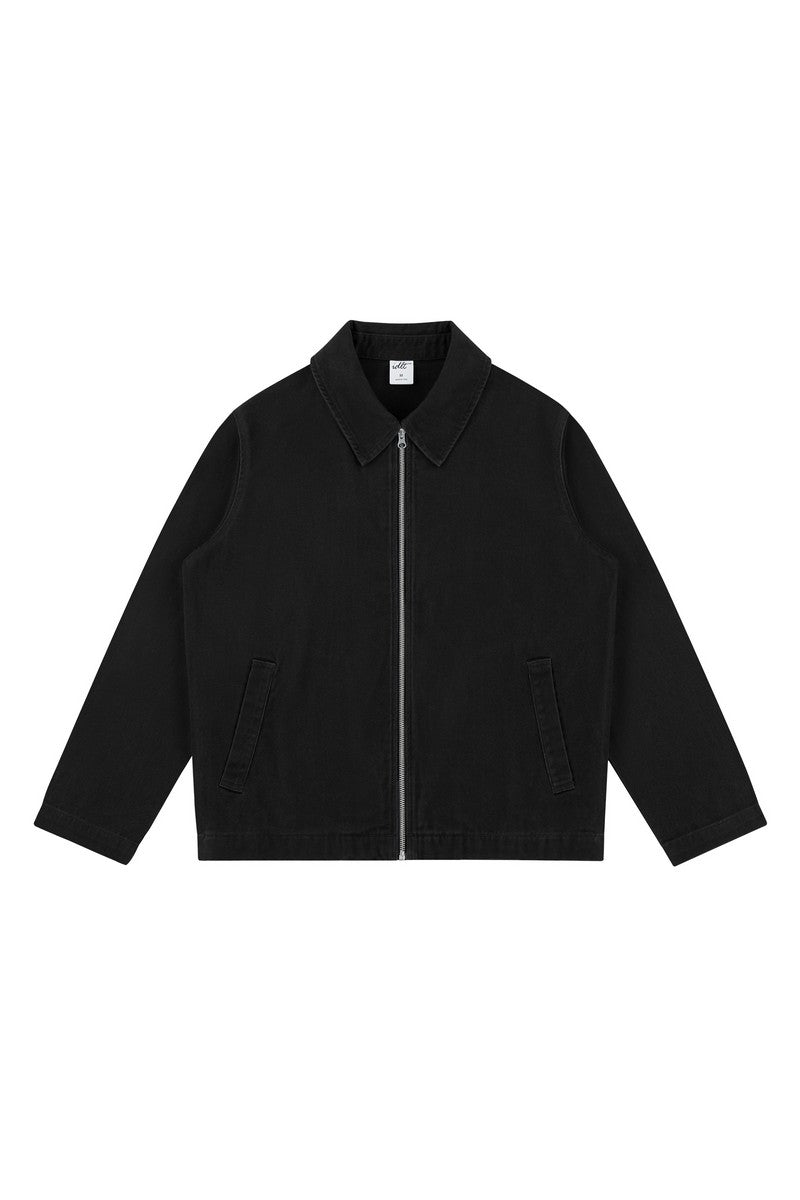 Washed Cotton Workwear Jacket Washed Cotton Workwear Jacket