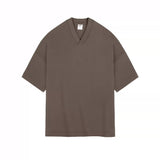 Oversized Heavy Cotton V-Neck Tee Oversized Heavy Cotton V-Neck Tee