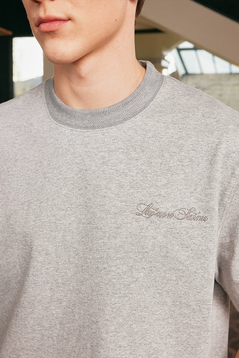 Ribbed Texture Base T-Shirt Ribbed Texture Base T-Shirt