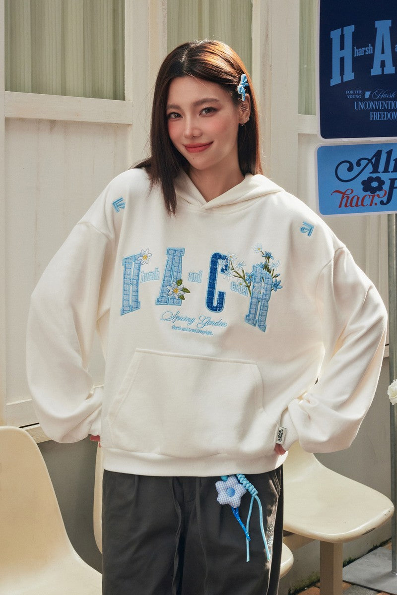 Flower Patchwork Hoodie Flower Patchwork Hoodie