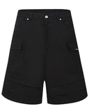 Pleated Pocket Utility Shorts Pleated Pocket Utility Shorts