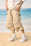 Pleated Pocket Utility Shorts Pleated Pocket Utility Shorts