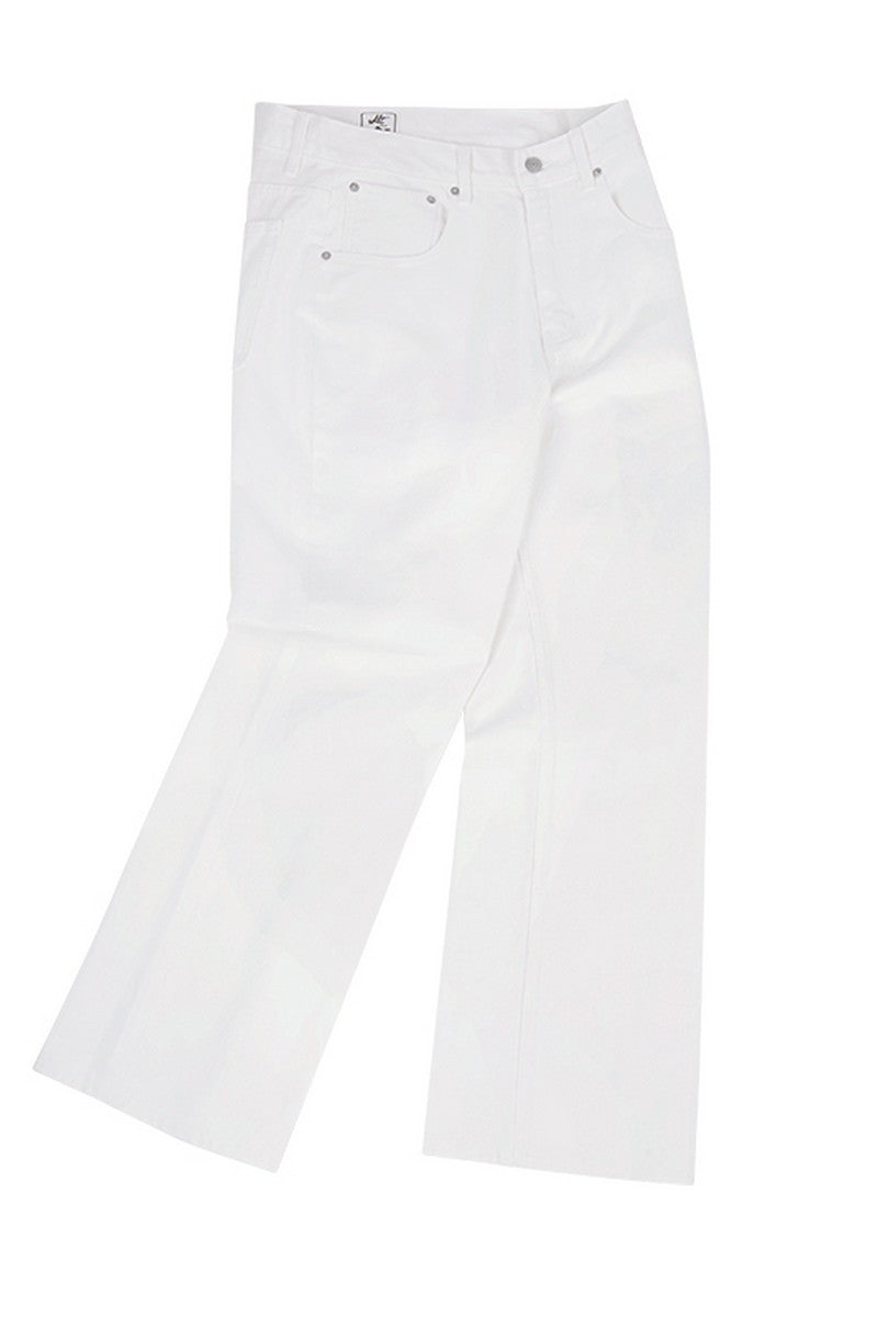 White Flare Washed Jeans White Flare Washed Jeans