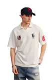 Jersey Soft Terry Embroidered Polo Shirt Jersey Soft Terry Embroidered Polo Shirt