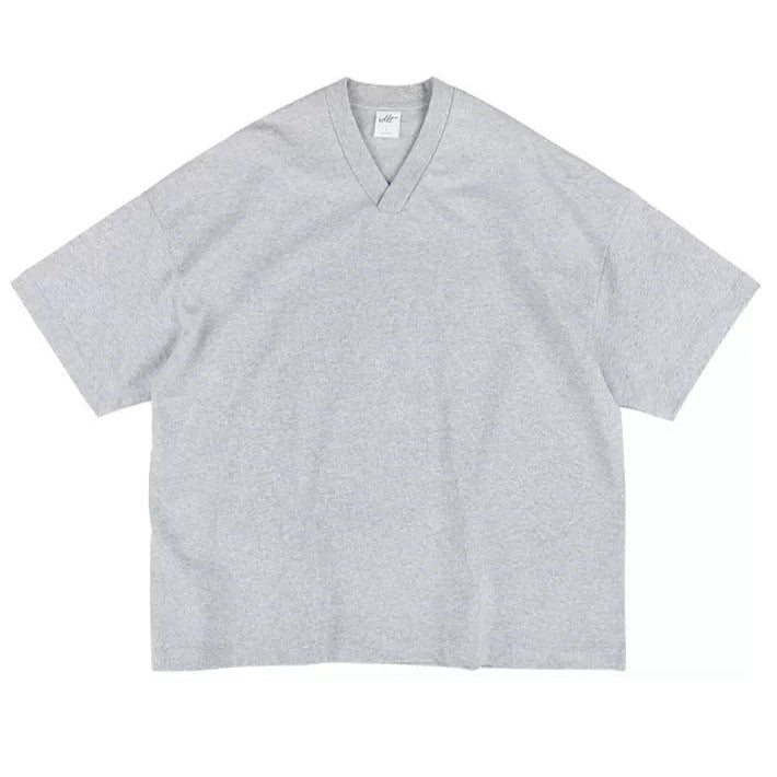 Oversized Heavy Cotton V-Neck Tee Oversized Heavy Cotton V-Neck Tee