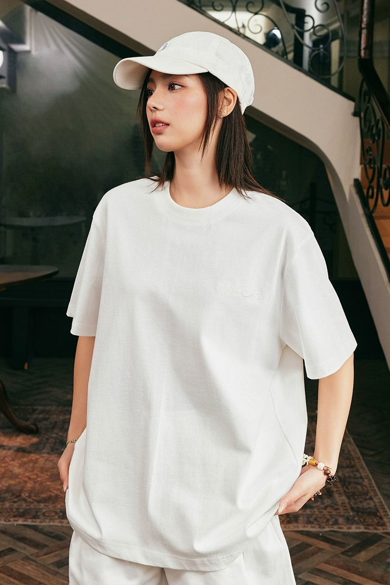Ribbed Texture Base T-Shirt Ribbed Texture Base T-Shirt