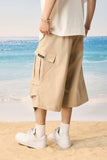 Pleated Pocket Utility Shorts Pleated Pocket Utility Shorts