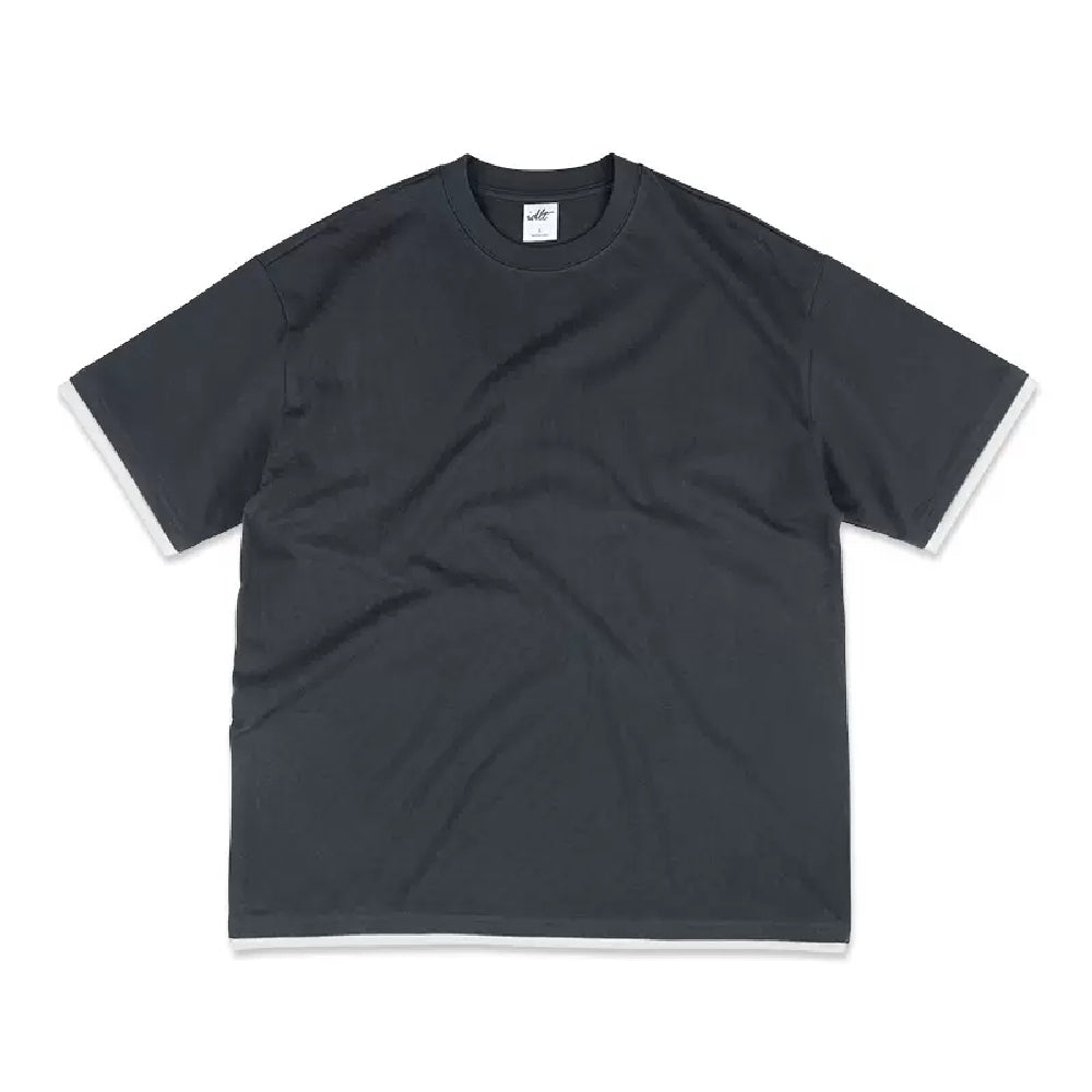 Oversized Layered Cotton Tee Oversized Layered Cotton Tee