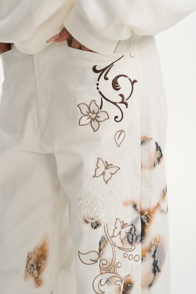 Burnt Lace Twill Logger Pants Burnt Lace Twill Logger Pants