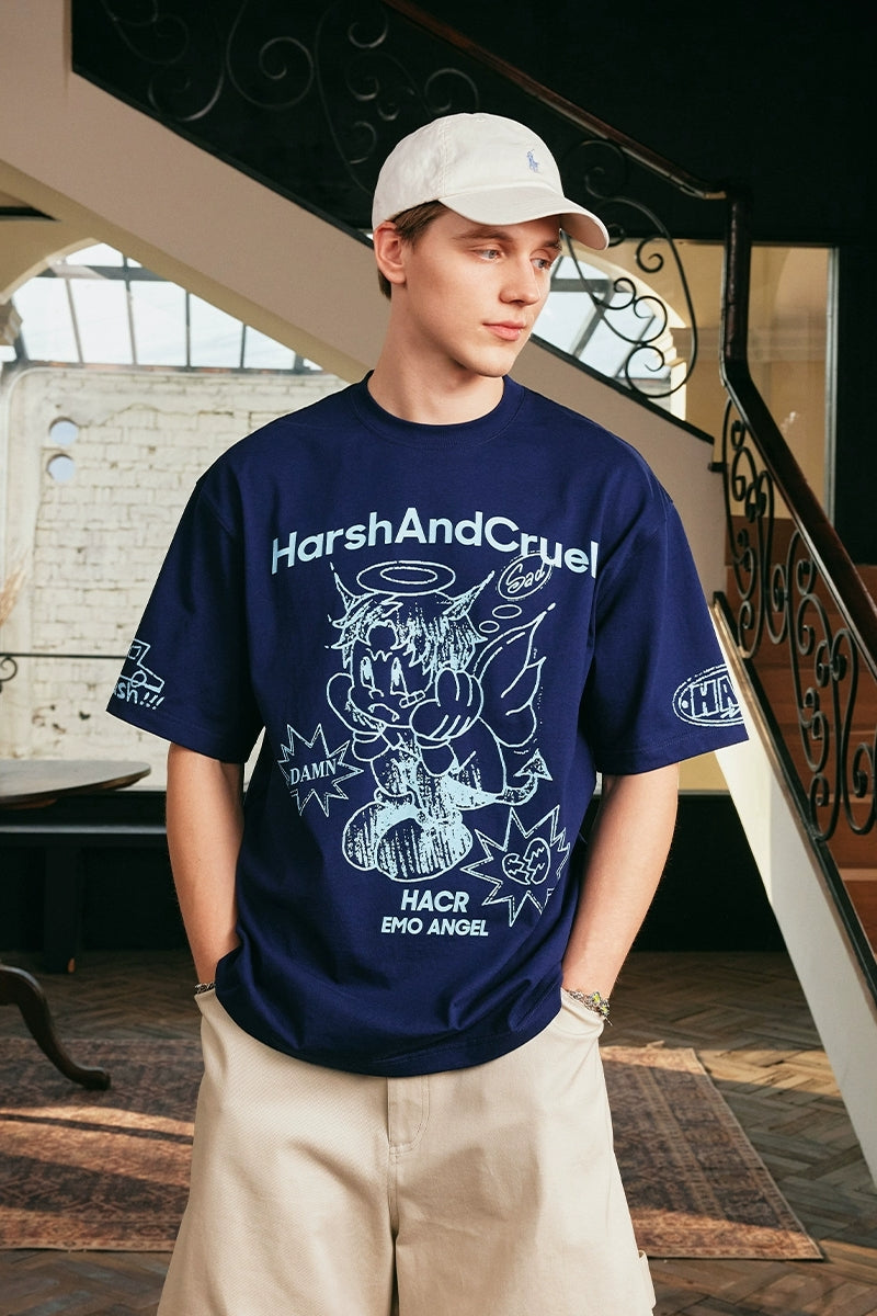 Angel Graffiti Print Tee Angel Graffiti Print Tee