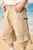 Pleated Pocket Utility Shorts Pleated Pocket Utility Shorts