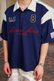 Retro Colorblock Embroidered Polo Retro Colorblock Embroidered Polo