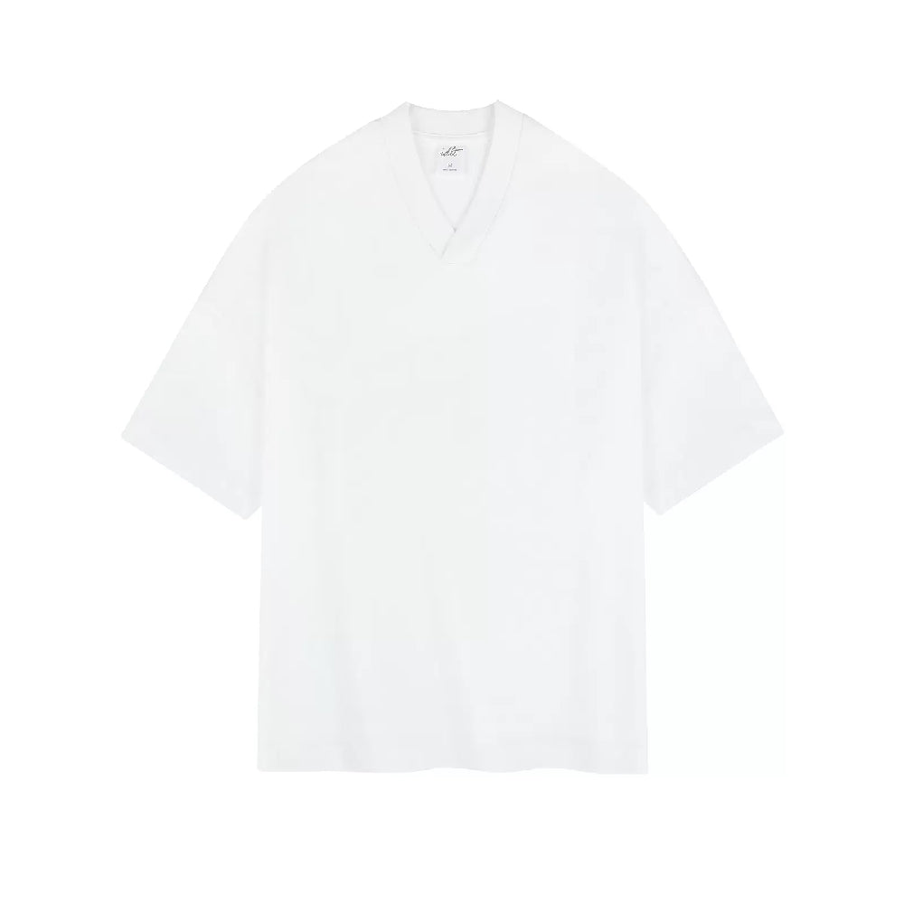 Oversized Heavy Cotton V-Neck Tee Oversized Heavy Cotton V-Neck Tee