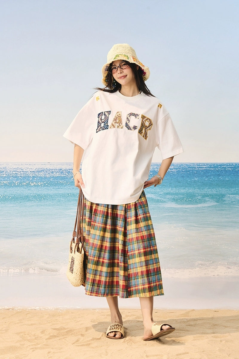 Ethnic Patch Embroidery T-Shirt Ethnic Patch Embroidery T-Shirt