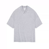 Oversized Heavy Cotton V-Neck Tee Oversized Heavy Cotton V-Neck Tee