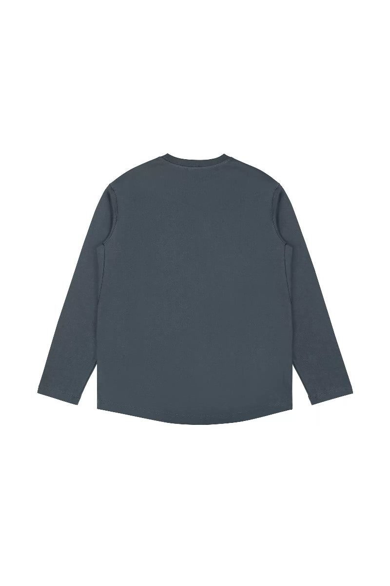 Structured Cotton Long Sleeve Tee Structured Cotton Long Sleeve Tee