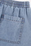 Cooling Washed Denim Shorts Cooling Washed Denim Shorts