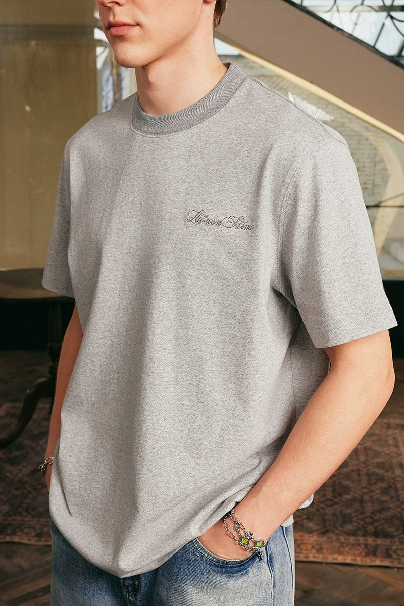 Ribbed Texture Base T-Shirt Ribbed Texture Base T-Shirt