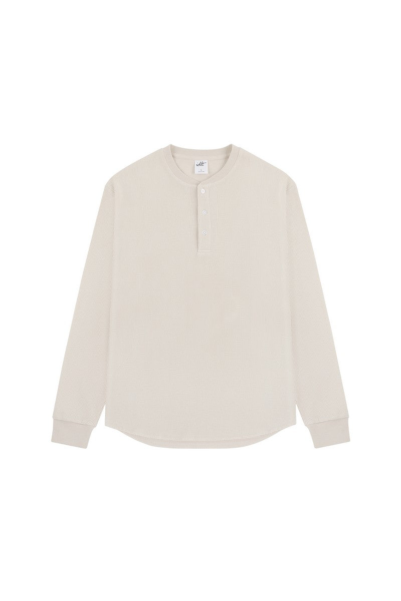 Waffle Henley Long Sleeve Tee Waffle Henley Long Sleeve Tee