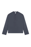 Boxy Henley Long Sleeve Tee Boxy Henley Long Sleeve Tee