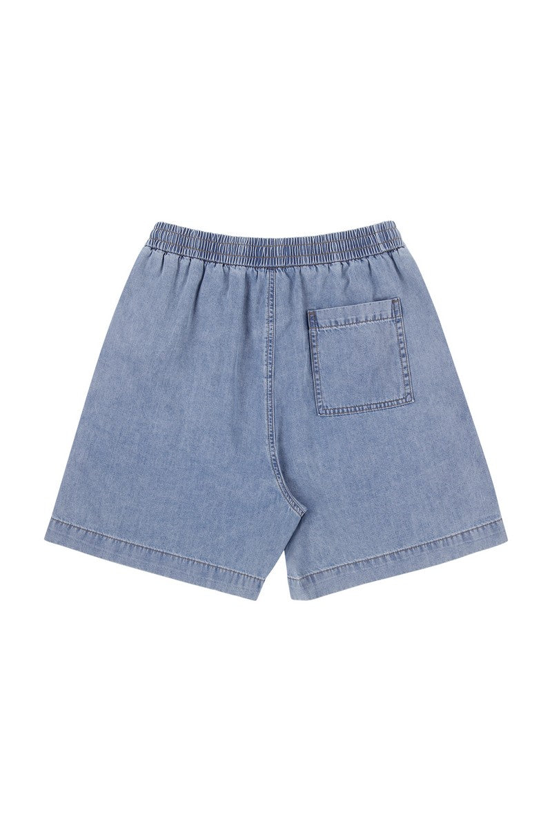 Cooling Washed Denim Shorts Cooling Washed Denim Shorts