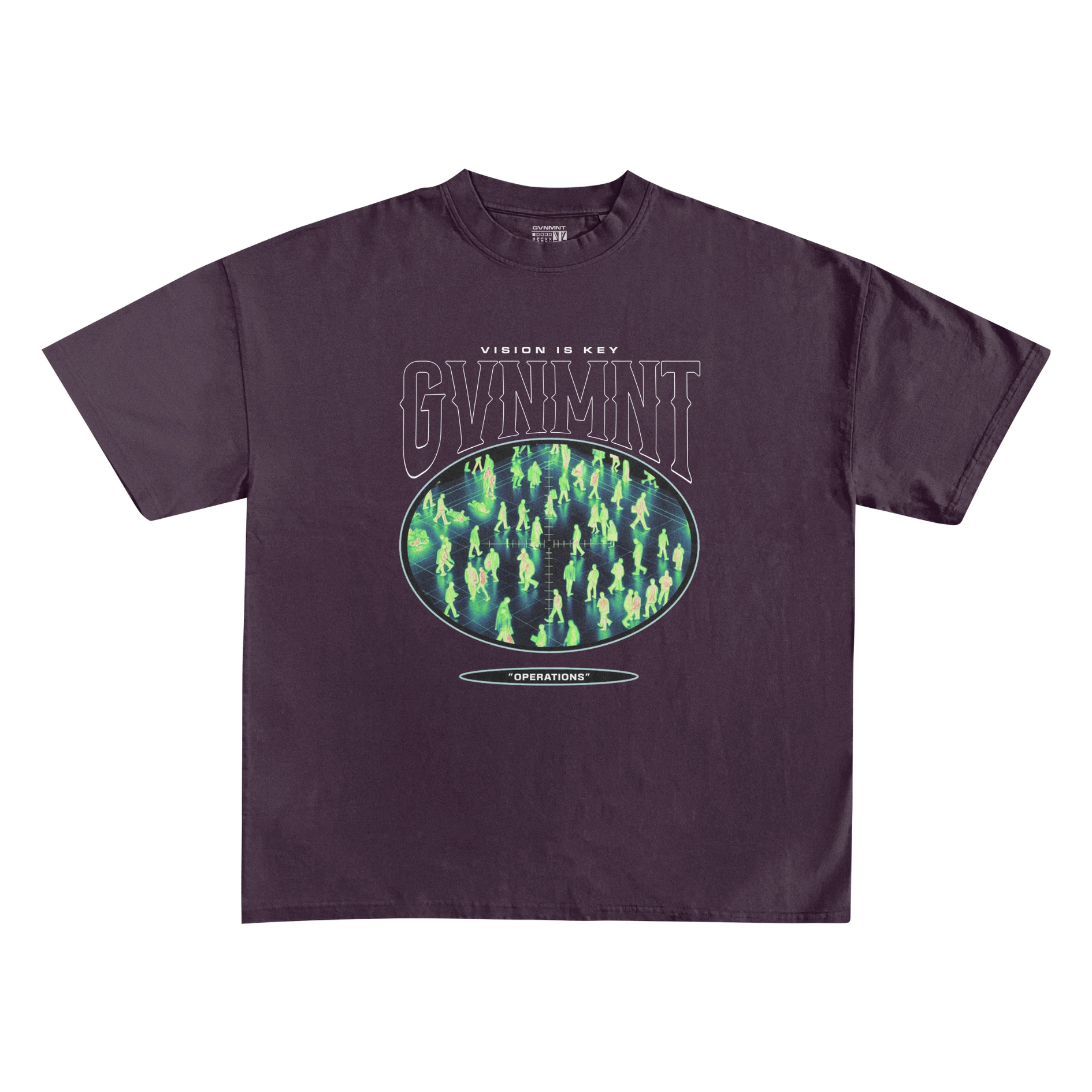 Operations Tee - Plum Operations Tee - Plum