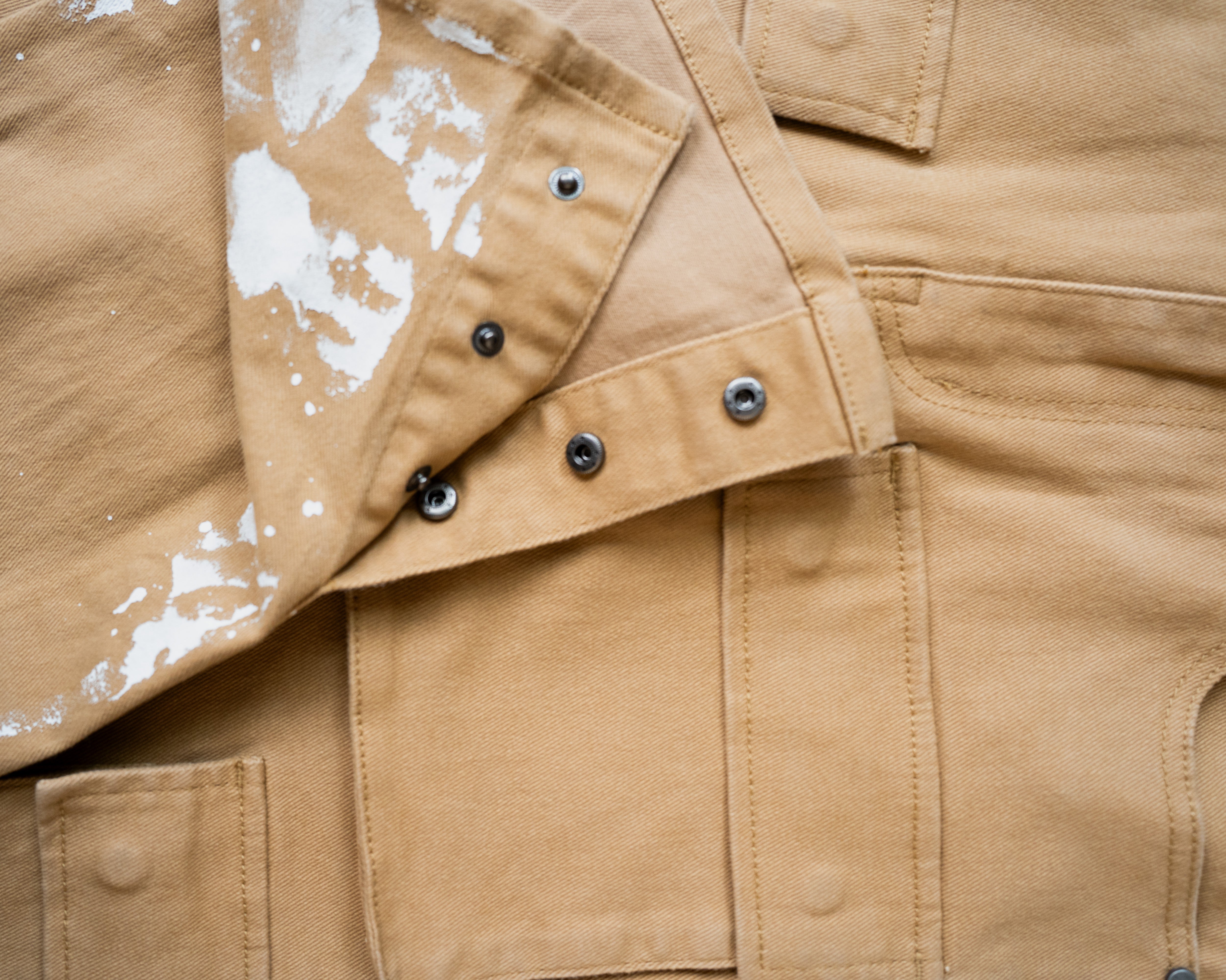 EPTM Snap Cargo Denim - Khaki EPTM Snap Cargo Denim - Khaki
