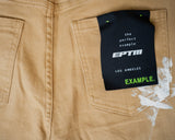 EPTM Snap Cargo Denim - Khaki EPTM Snap Cargo Denim - Khaki