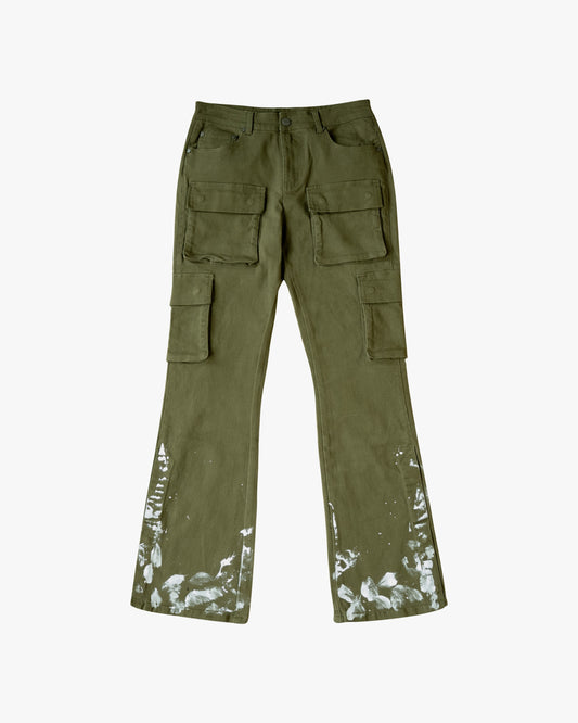 EPTM Snap Cargo Denim - Olive