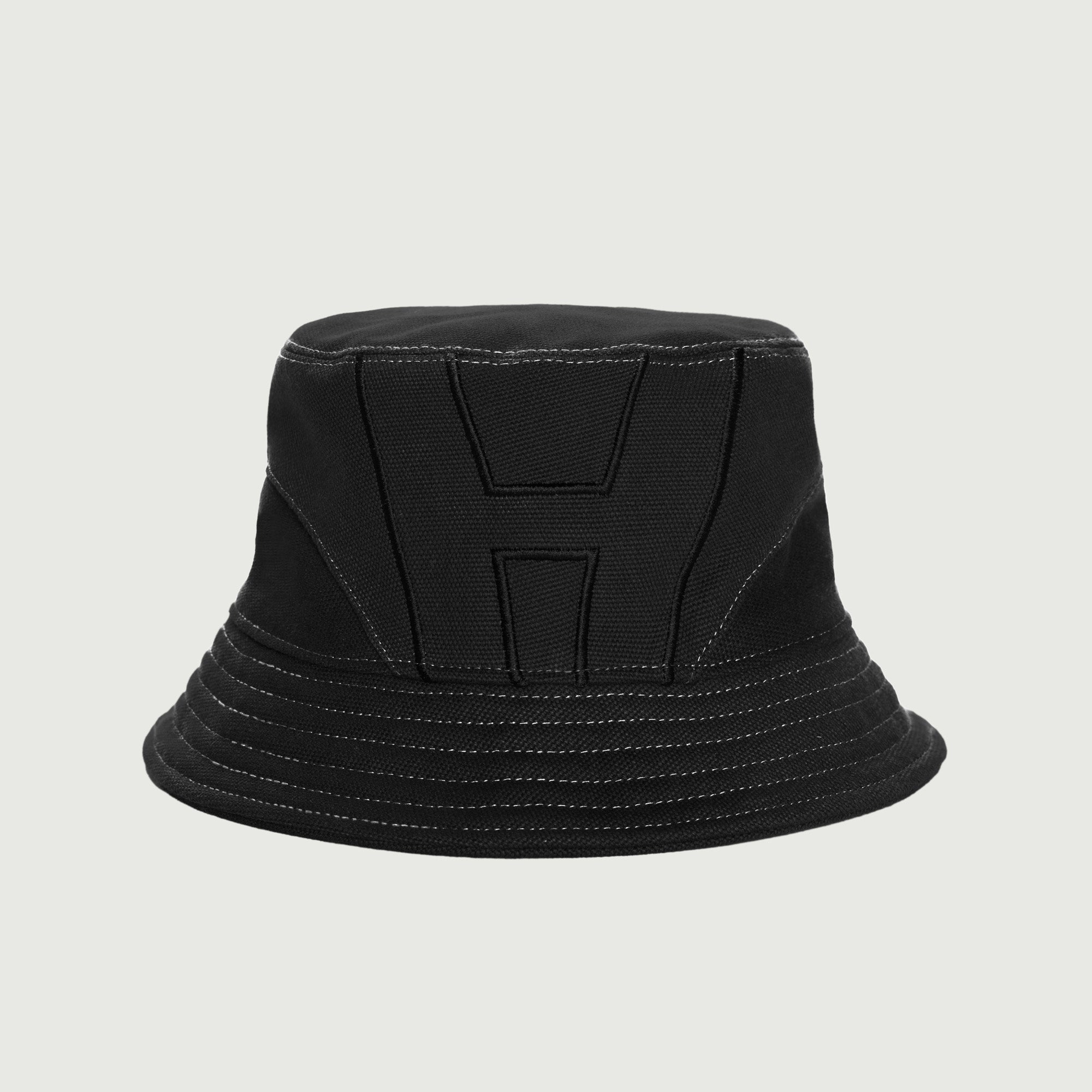 Panel H Bucket Hat - Black Panel H Bucket Hat - Black