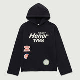 Patchwork Party Hoodie - Black Patchwork Party Hoodie - Black