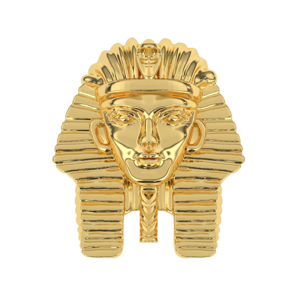 Pharaoh Head Gold Ring Pharaoh Head Gold Ring