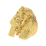 Pharaoh Head Gold Ring Pharaoh Head Gold Ring