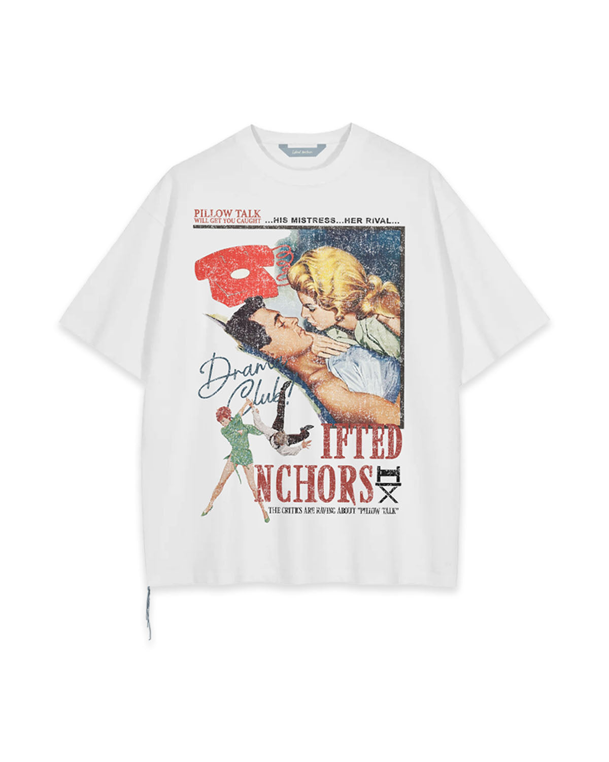 "Pillow Talk" Tee (White) "Pillow Talk" Tee (White)