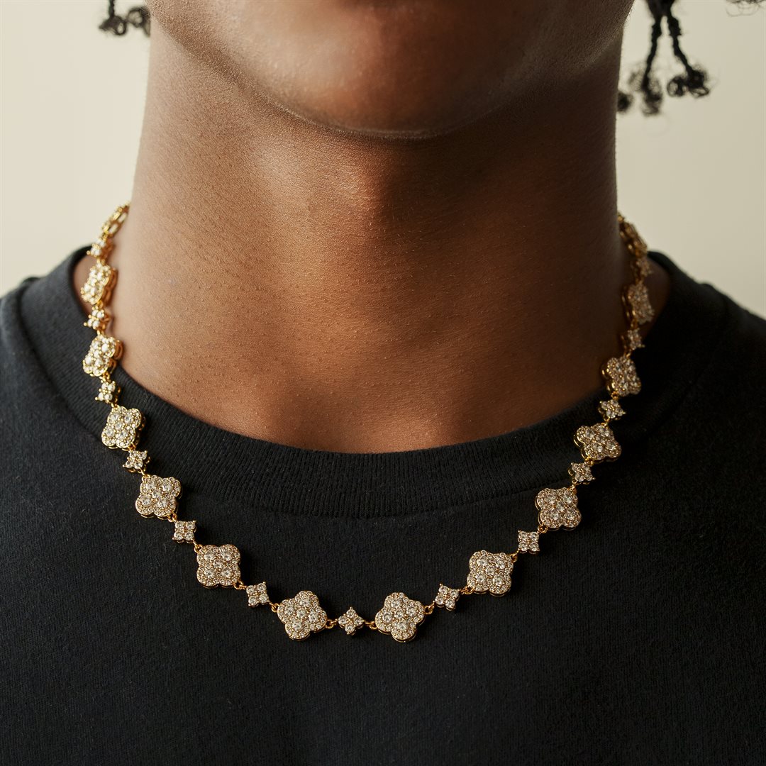 Diamond Clover Chain Diamond Clover Chain