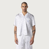 Polka Dot Camp Shirt - White Polka Dot Camp Shirt - White