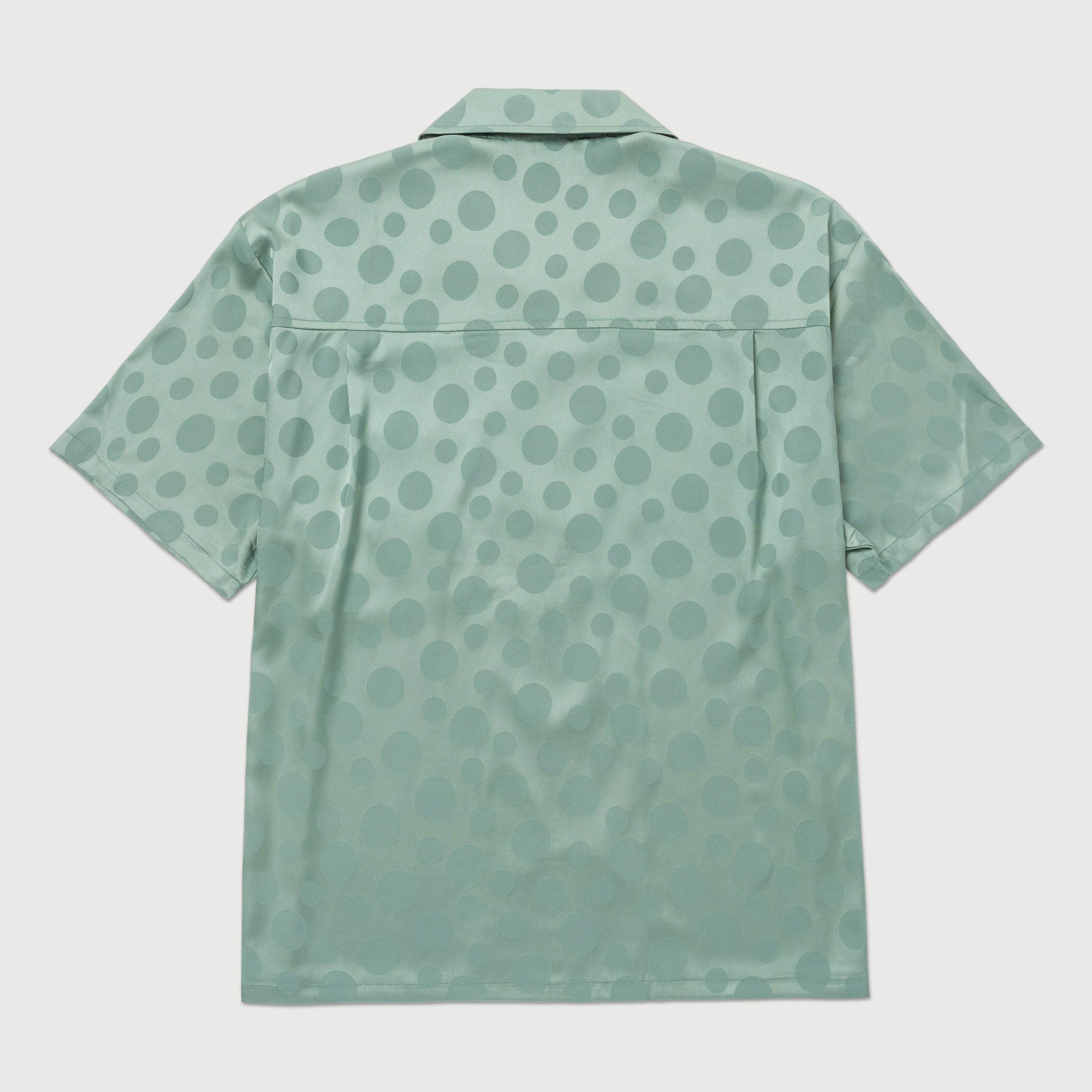 Polka Dot Camp Shirt - Green Polka Dot Camp Shirt - Green
